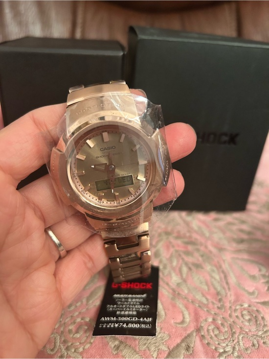Casio Other - Casio G-Shock SOLAR Rose Gold Metal Men's Watch